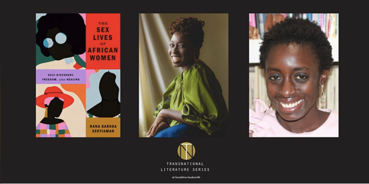 Nana Darkoa Sekyiamah with Ayesha Harruna Attah